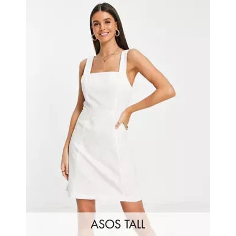 Asos Design Women’s Off White Dress ANF779