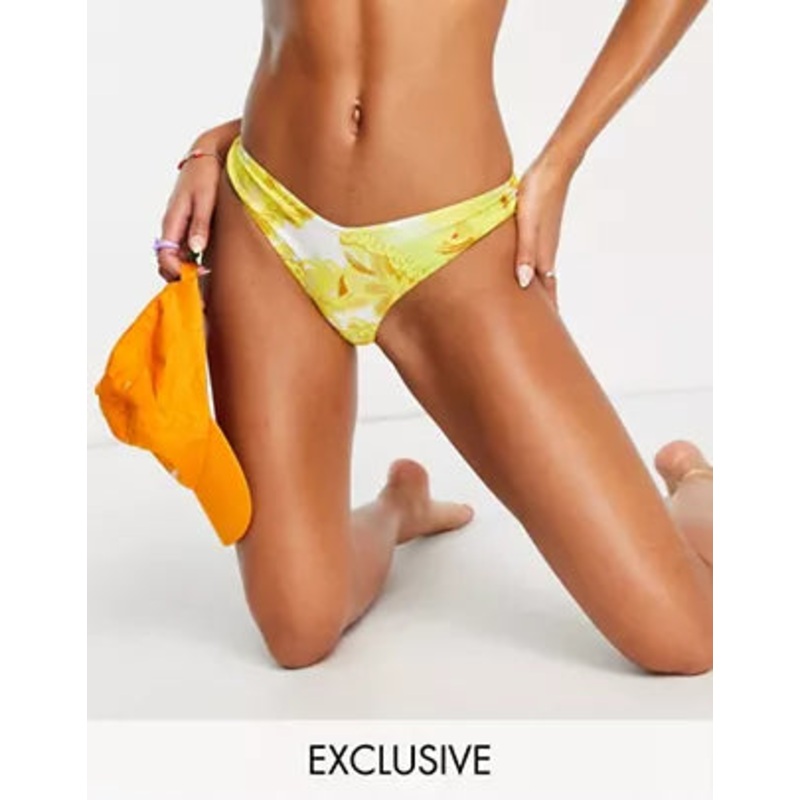 Collusion Women’s Multicolor Bikini Bottom  ANF724