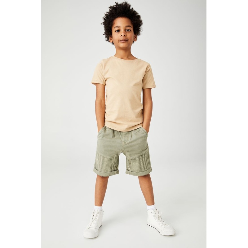Cotton On Boy’s Khaki Denim Short | Cotton On In Lebanon