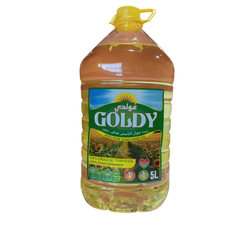 Goldy Sunflower Oil 5L | Goldy In Lebanon
