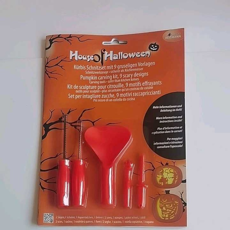 SD Set of 5 Pumpkin Carving Set With 9 Scary Designs  |SD in Lebanon