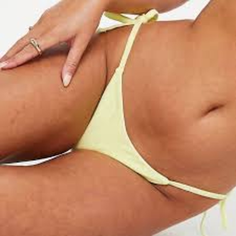 Topshop Women’s Lime Green Bikini Bottom  ANF662