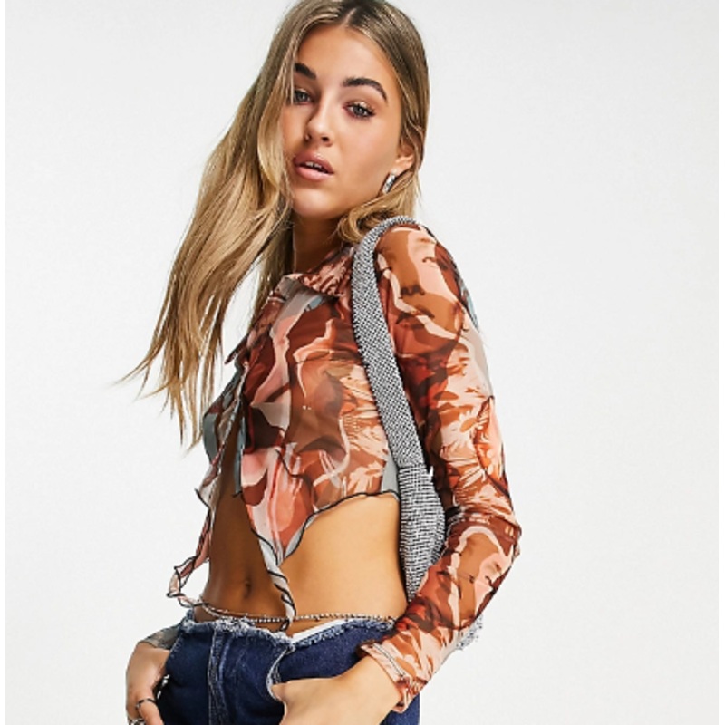 ASYOU Women’s Multicolor Blouse ANF752
