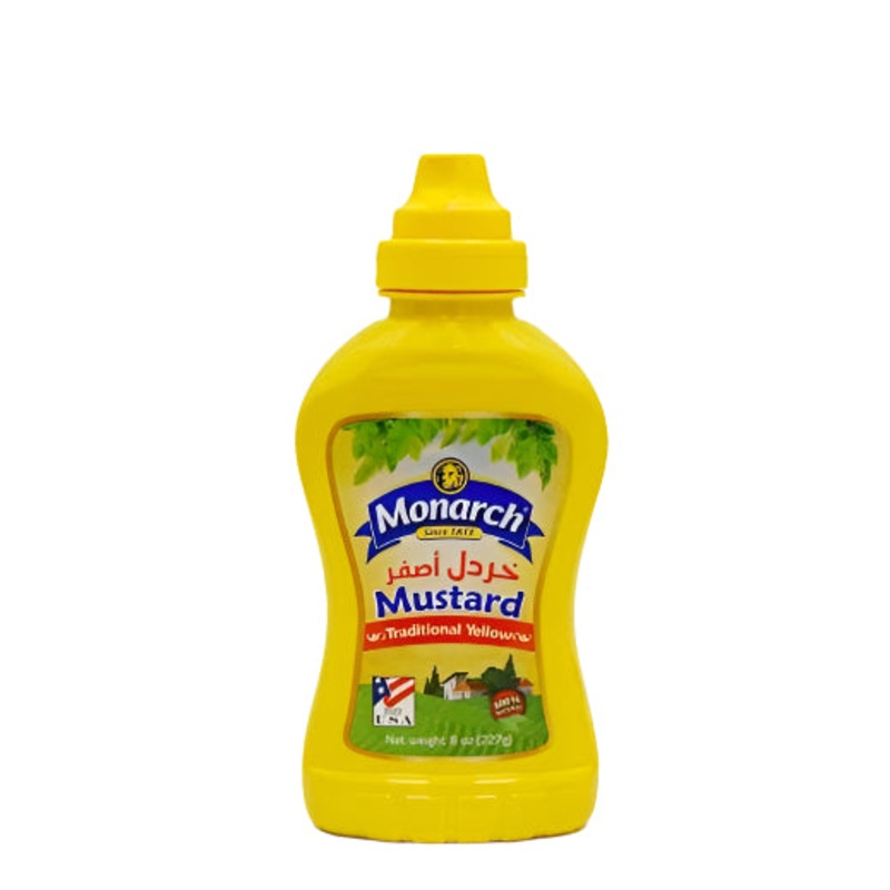 Monarch Mustard Sauce Squeeze 227g | Monarch In Lebanon