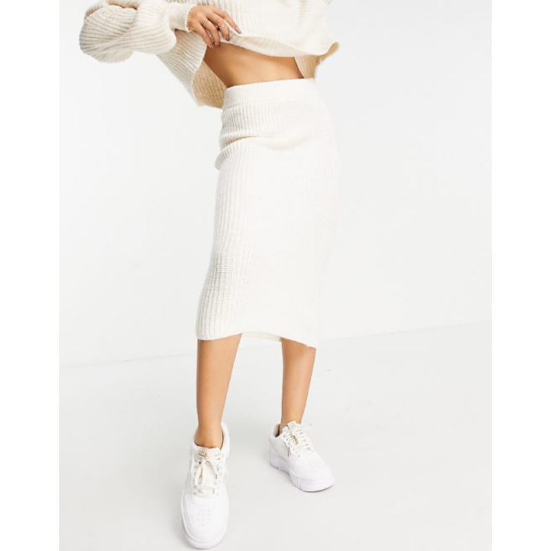 Topshop Women’s Cream Skirt ANF3254