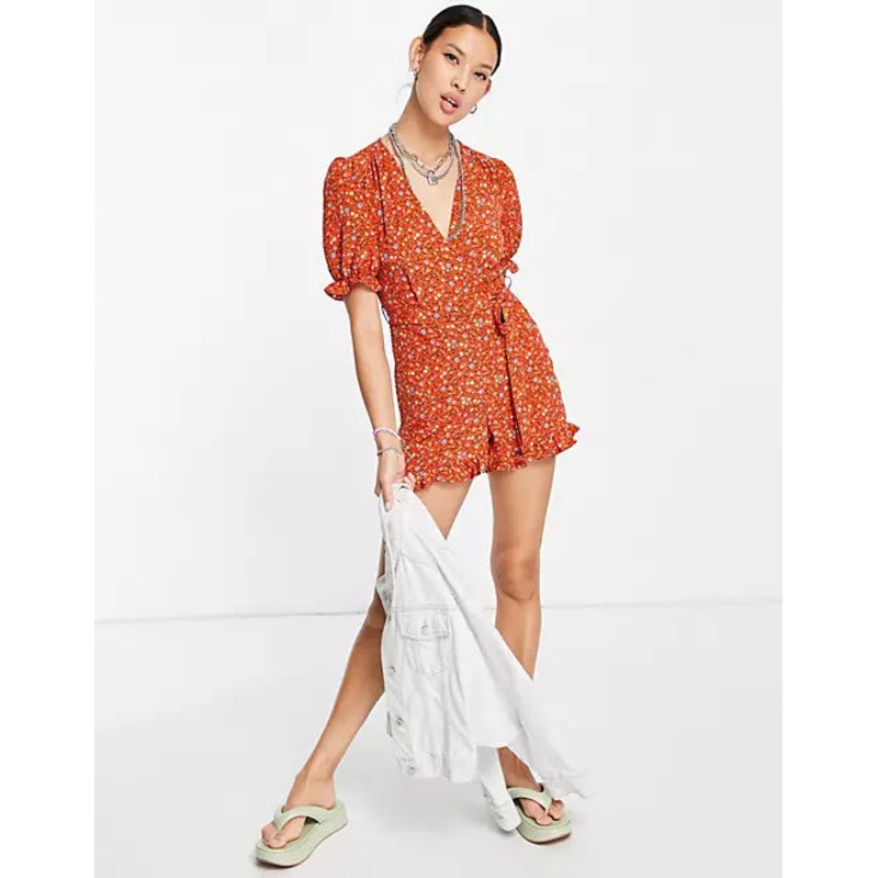 TopShop Women’s Multicolor Romper ANF986