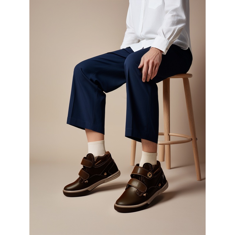 You Young Coveri Baby Boy`s Black Ankle Sneakers | You Young Coveri In Lebanon