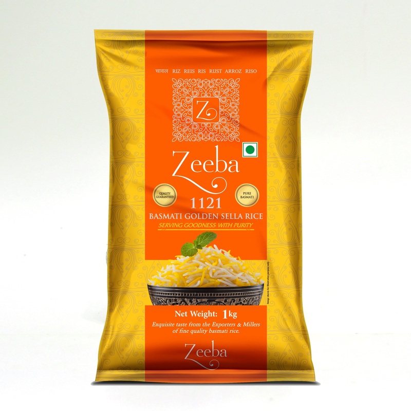 Zeeba Basmati Creamy Sella Rice 1kg | Zeeba In Lebanon