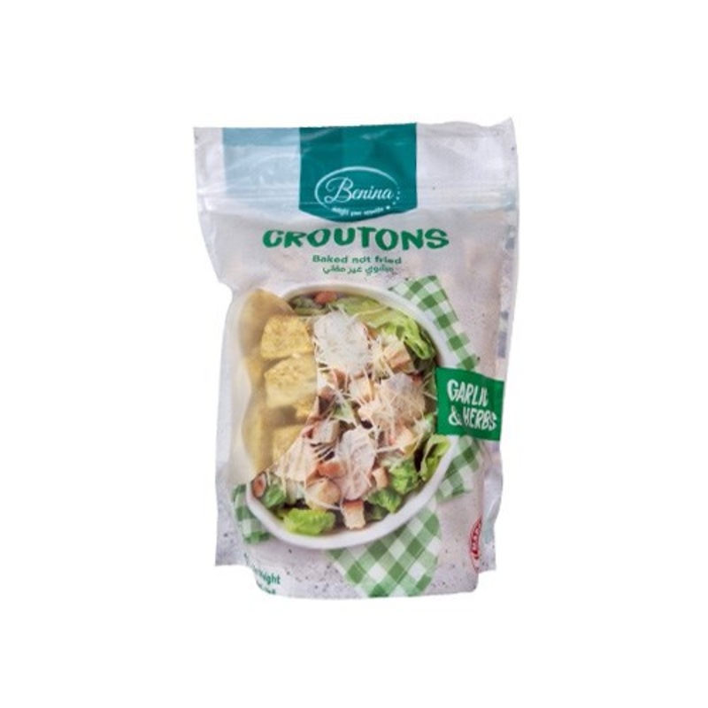 Benina Garlic & Herbs Croutons 110g | Benina In Lebanon