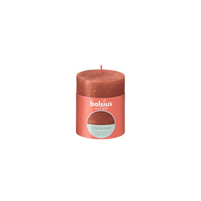 Bolsius Since 1870 Shimmer Bronze Candle | Bolsius In Lebanon