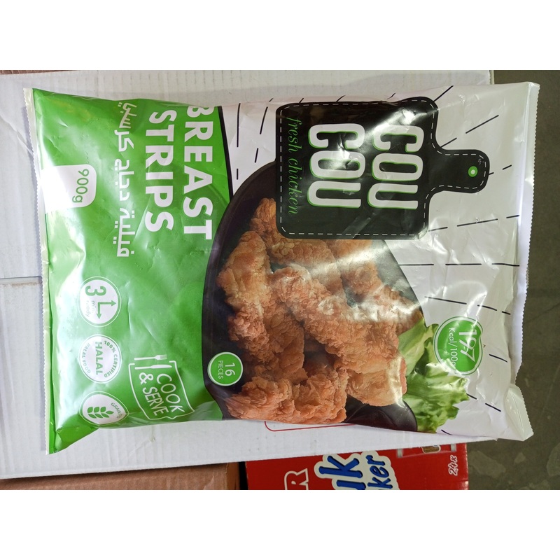 Coucou Crispy Breast Strips 900g | Coucou In Lebanon