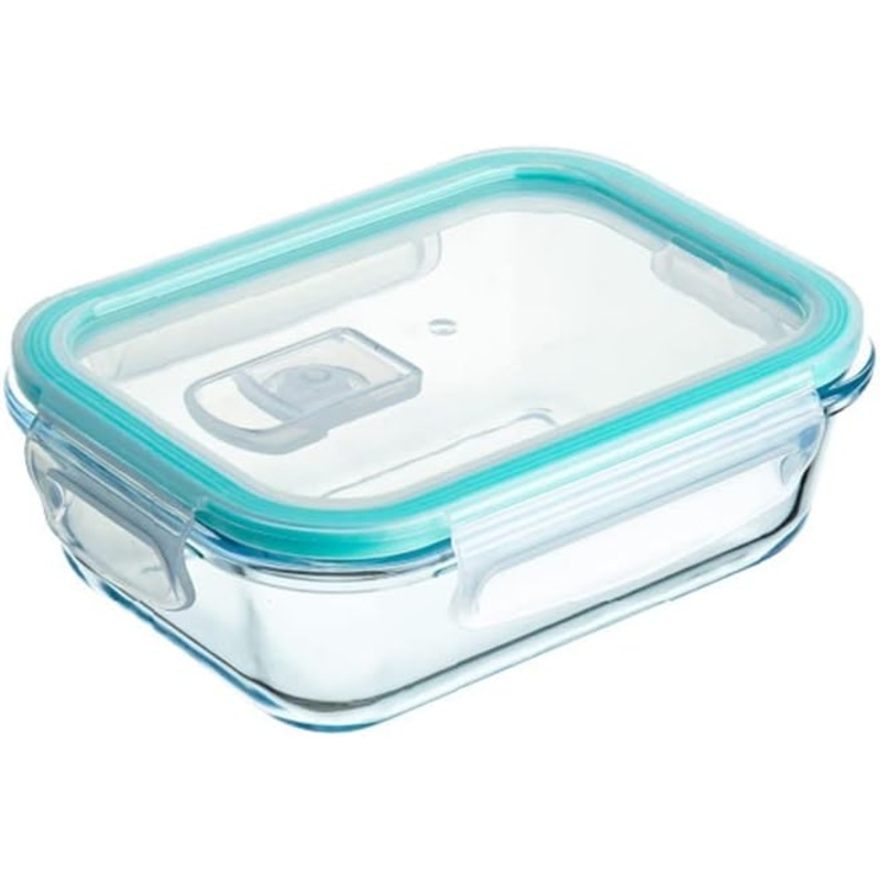 DR Home Division Glass Storage Box With Plastic Lid 1040ml | DR Home Division In Lebanon