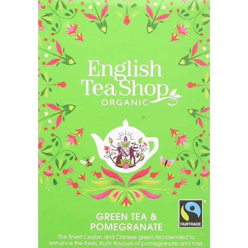 English Tea Shop Organic Green 8 Bags | English Tea Shop In Lebanon