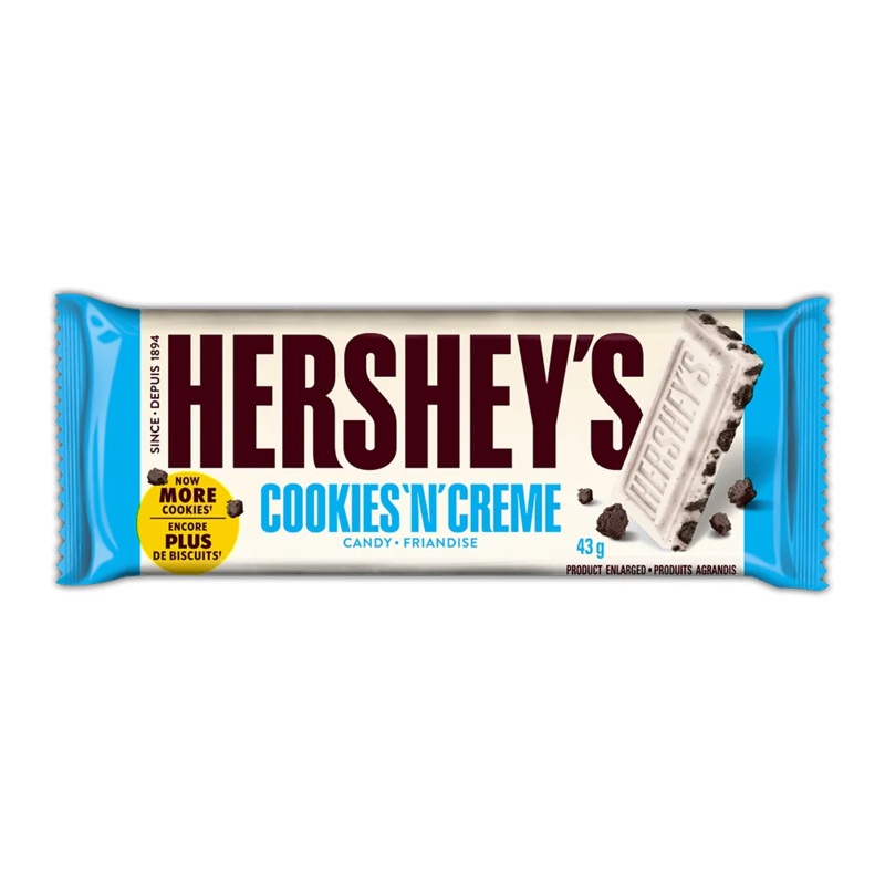 Hershey’s Cookie ‘N’ Creme Candy Bar 43g | Hershey’s In Lebanon