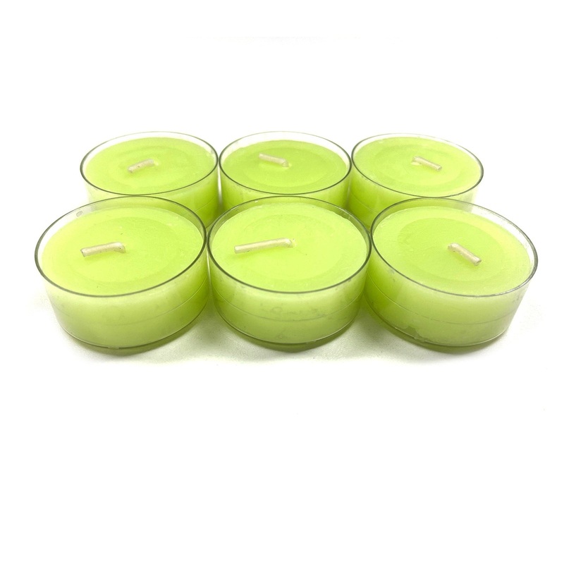 KCB Candle Company Mint Green Cup Candles 6pcs | KCB Candle Company In Lebanon