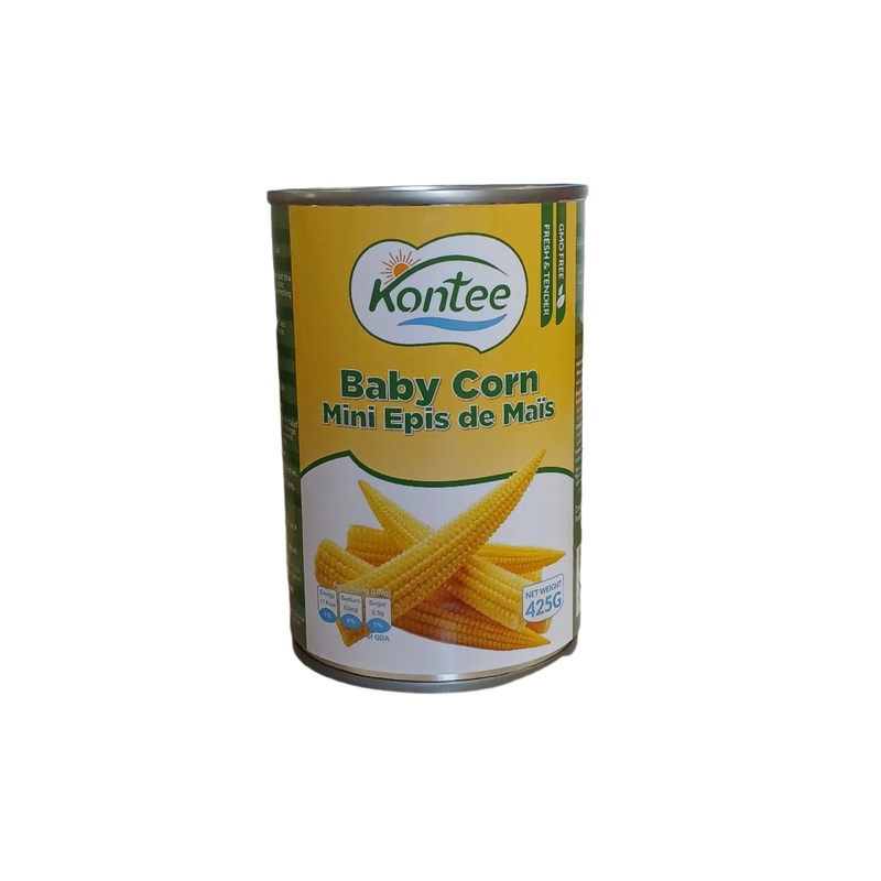 Kontee Canned Baby Corn 425g | Kontee In Lebanon