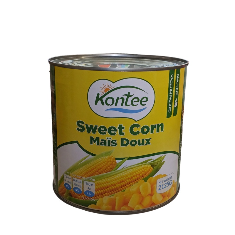 Kontee Canned Sweet Corn 2125g | Kontee In Lebanon