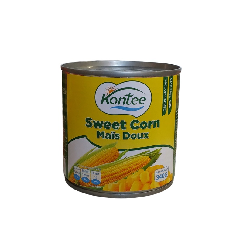 Kontee Canned Sweet Corn 340g | Kontee In Lebanon