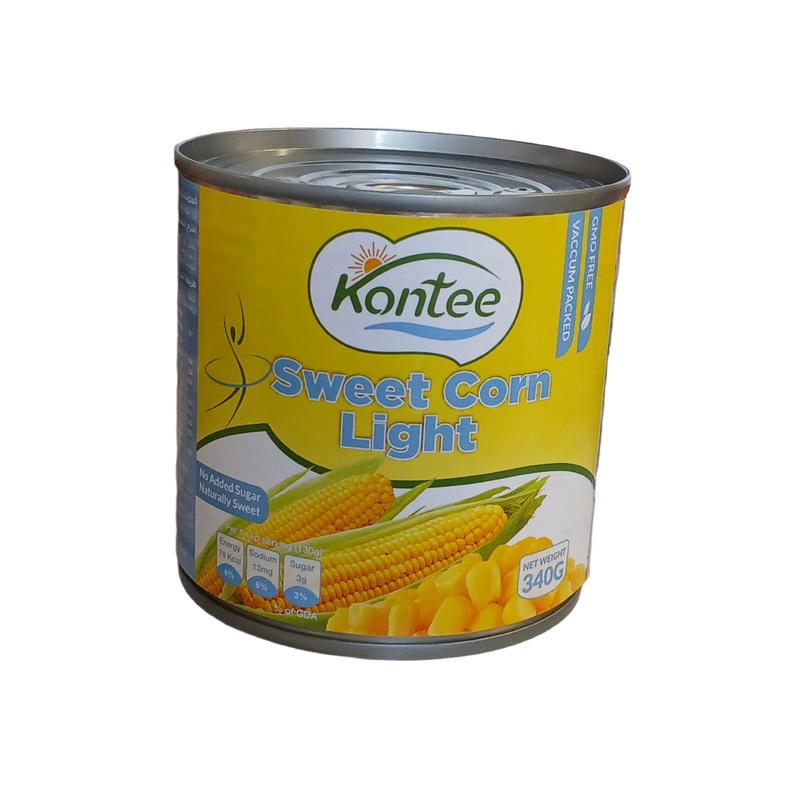 Kontee Light Sweet Corn 340g | Kontee In Lebanon