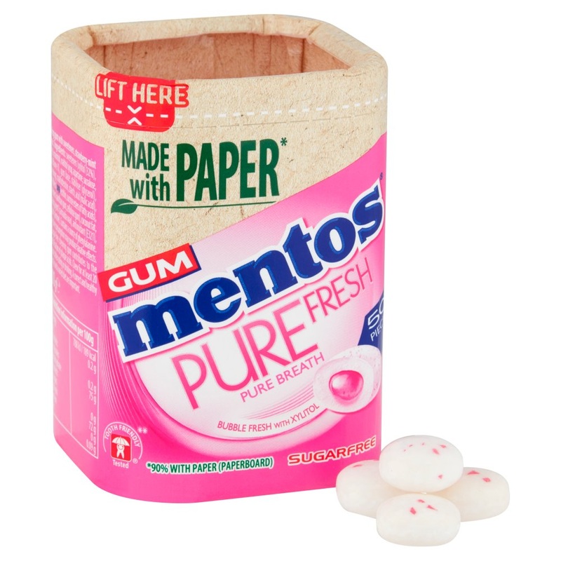 Mentos Gum Pure Fresh Bubble Fresh 50 Pieces 100g | Mentos In Lebanon