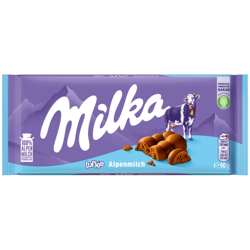 Milka Lufle Chocolate Bar 90g | Milka In Lebanon