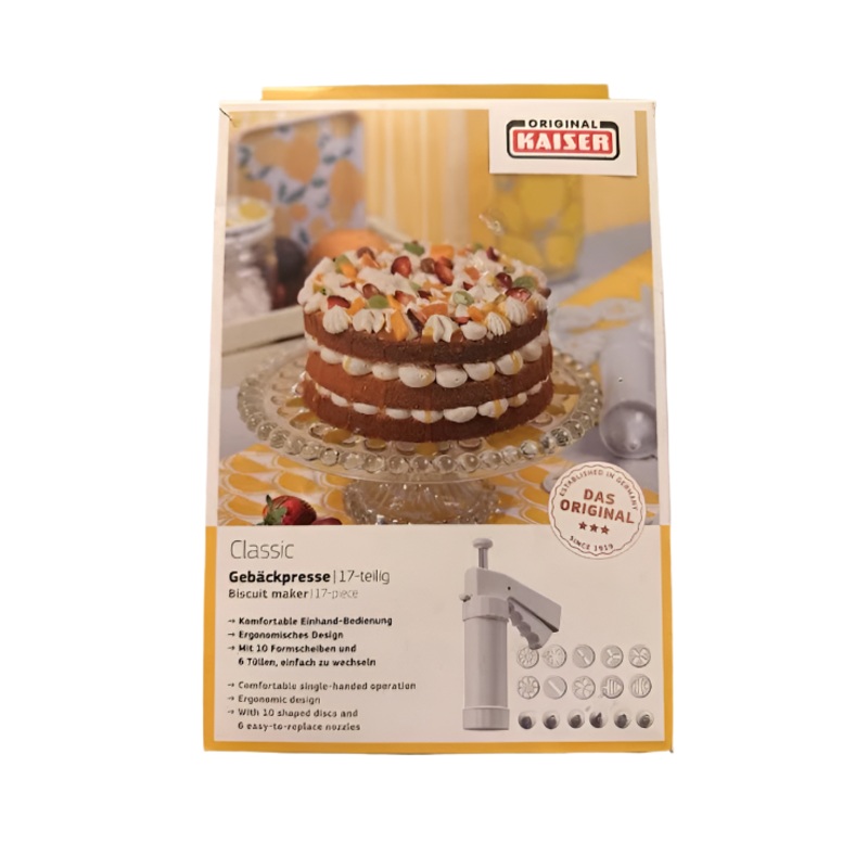 Original Kaiser Classic White Biscuit Maker-17pcs | Original Kaiser In Lebanon