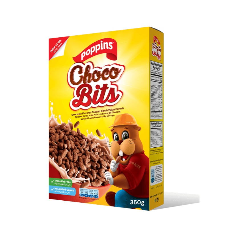 Poppins Choco Bits 350g | Poppins In Lebanon