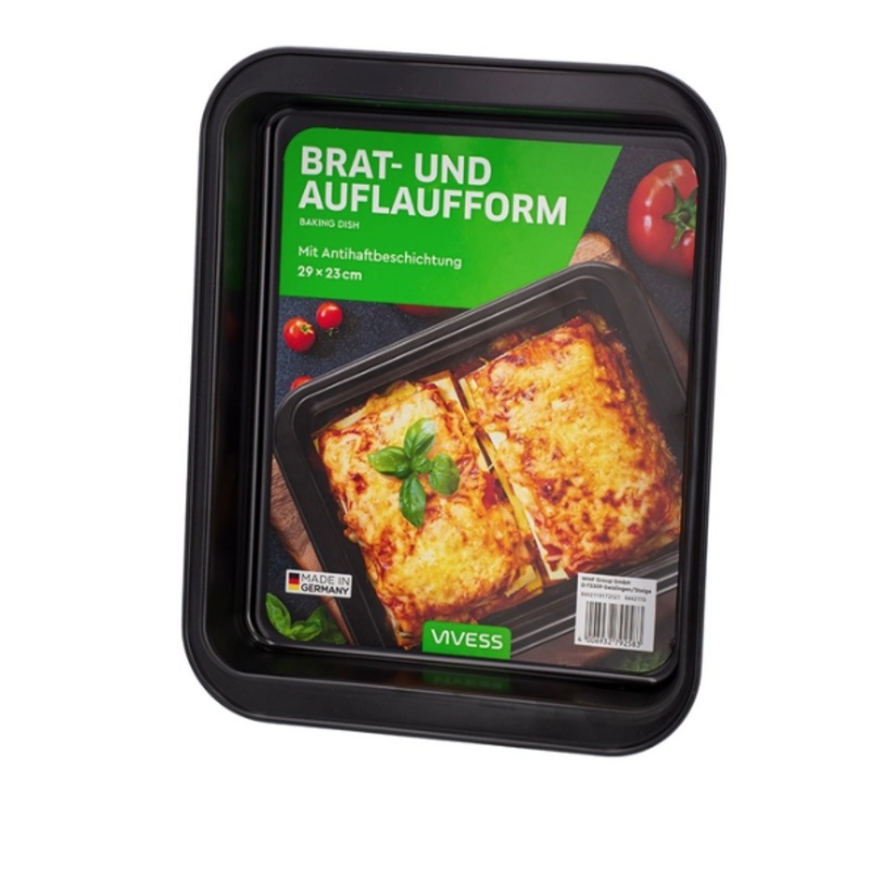 Vivess Black Baking dish 29×23 cm |Vivess In Lebanon