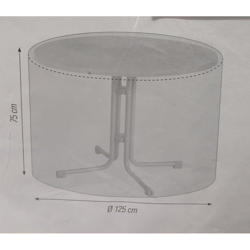 Acamp Transparent Cylindrical Table Sun Cover W125 x H75 cm | Acamp In Lebanon