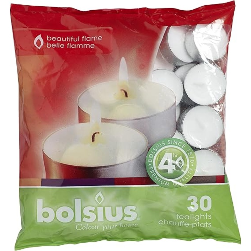 Bolsius Tealight Candles 30pcs |Bolsius In Lebanon