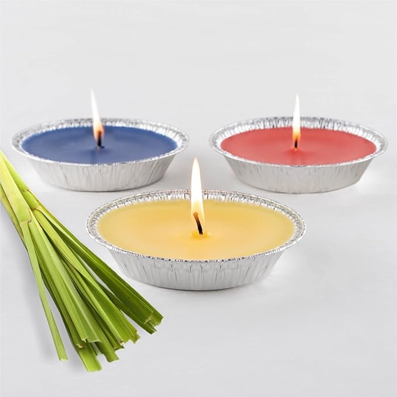 Citronella Cup Candles 3x |Citronella In Lebanon