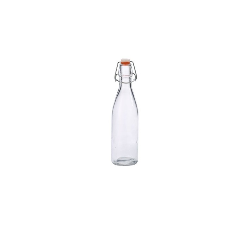 Glasflasche Transparent Glass Bottle 250ml | Glasflasche In Lebanon