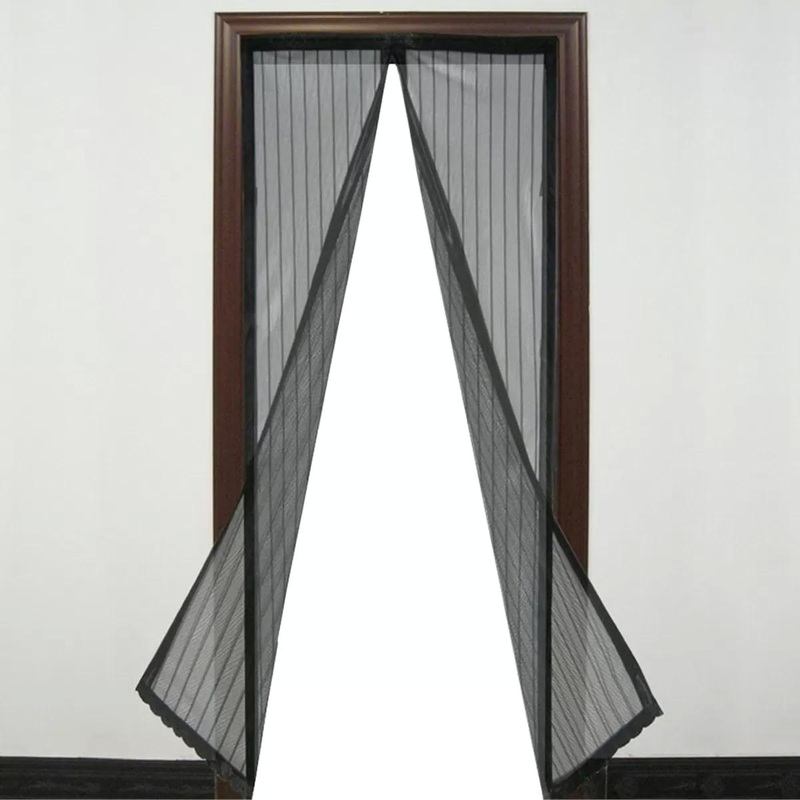 Insekten Vorhang 2 Black Magnetic Door Curtains | Insekten Vorhang In Lebanon