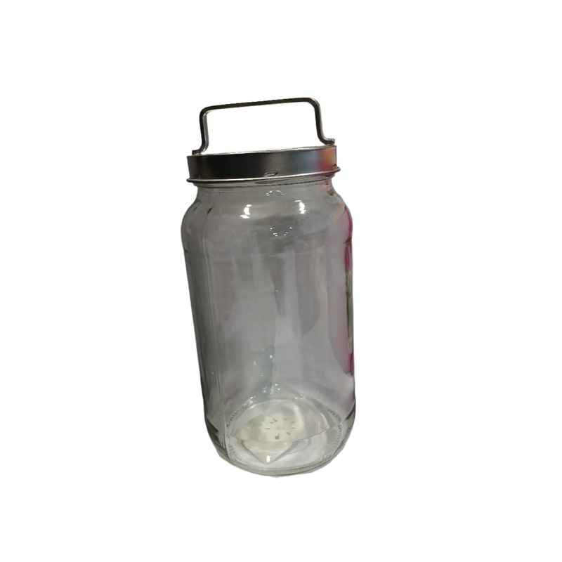 SD Glass Jar With Metal Lid 1062ml | SD In Lebanon