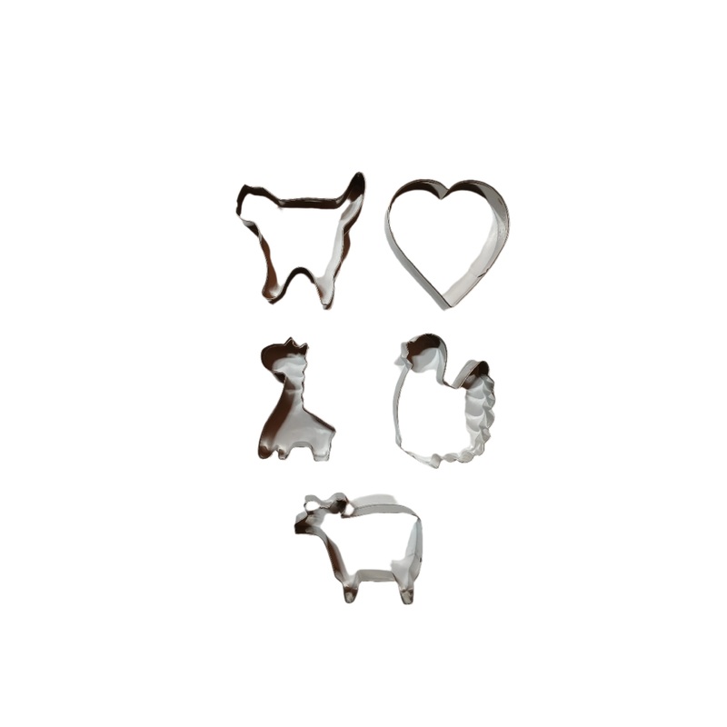 Vivess Ausstech-Form Stainless Steel Bicuit Cutter 5pcs | Vivess In Lebanon