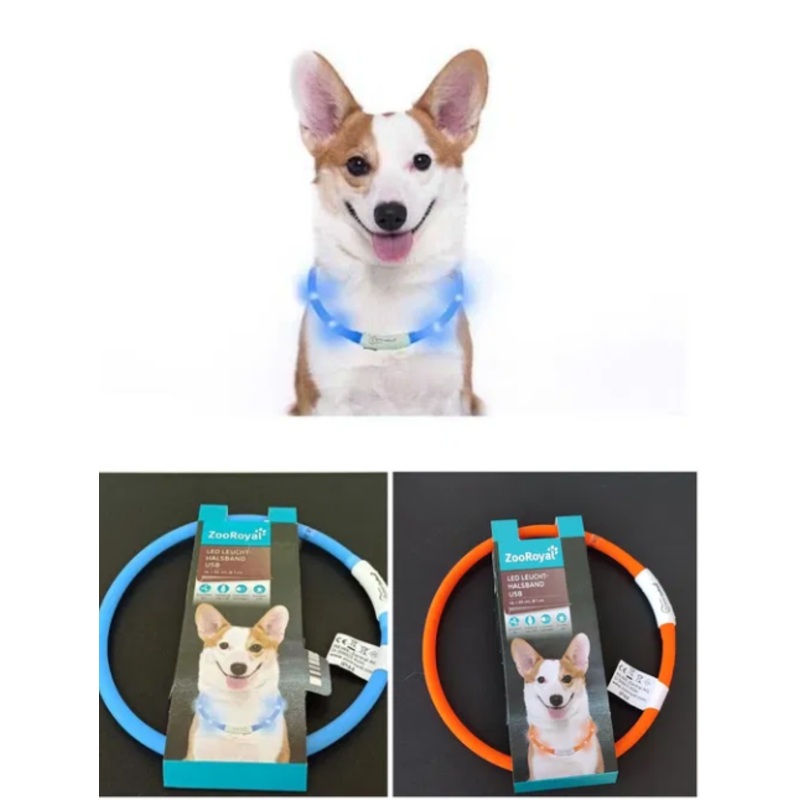 Zoo Royal Dog Leash Collar Led Light  | Zoo Royal In Lebanon
