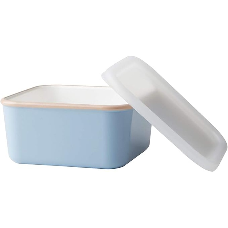 DR Home Division Baby Blue Metal Food Storage With White Plastic Cover | DR Home Division In Lebanon