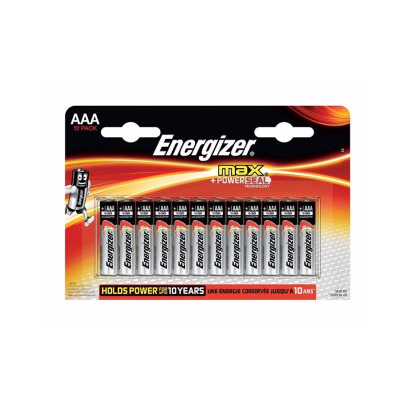 Energizer Max AAA Batteries-12 Pack (8+4Free)  | Energizer In Lebanon
