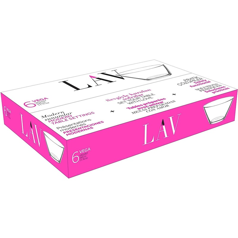 Lav Small Glass Bowls Set 6pcs | Lav In Lebanon