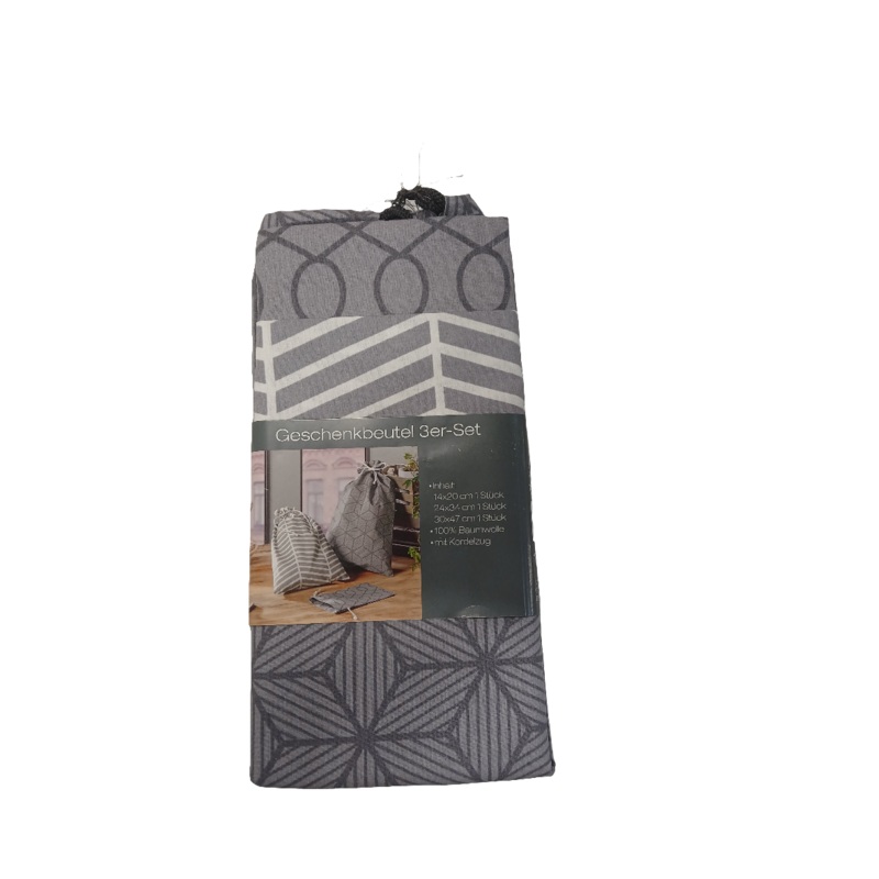 Oeko-Tex Gray Bag Set Of 3 | Oeko-Tex In Lebanon