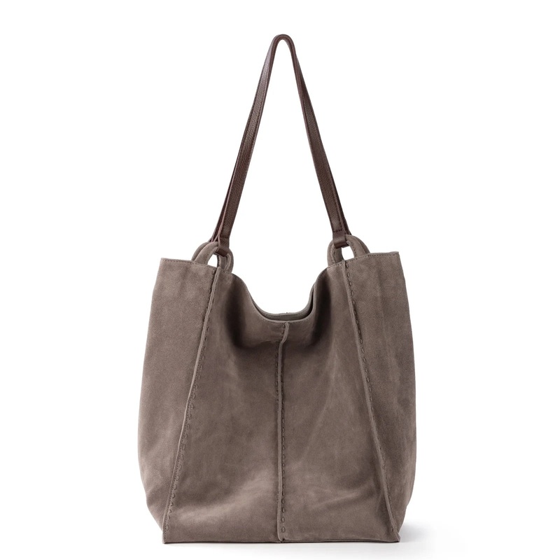 The Sak Women’s Mink Feliz Tote Mushroom Suede Shoulder Bag | The Sak In Lebanon
