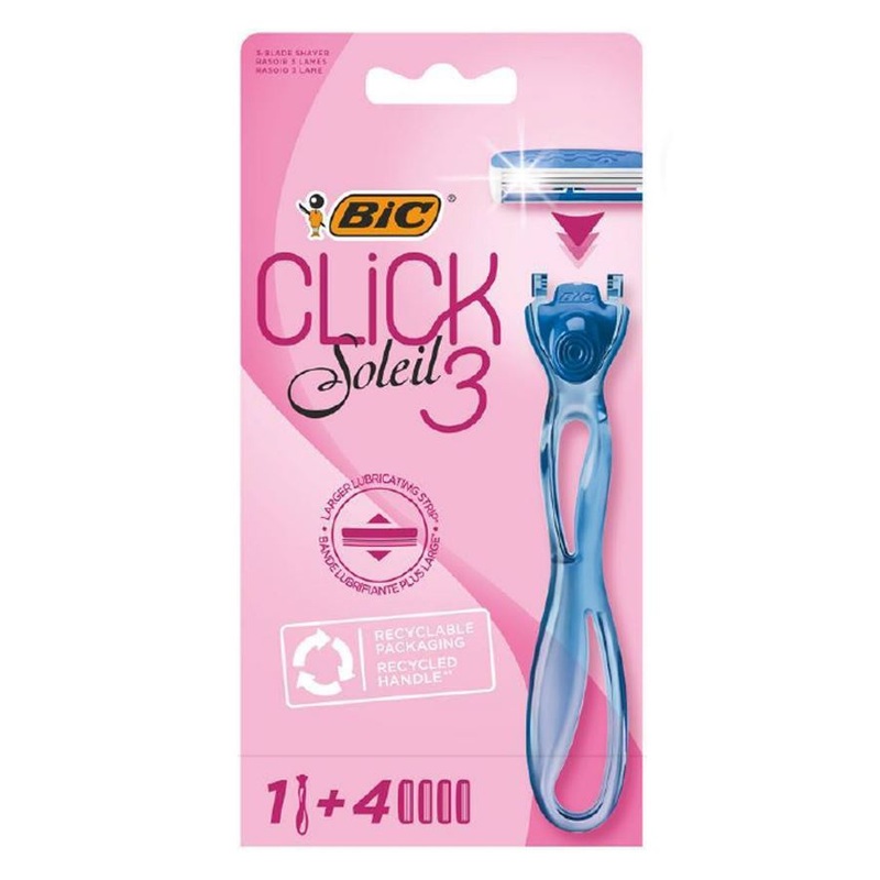 Bic Click 3 Soleil Women’s Disposable Razors With 4 Blades | Bic In Lebanon