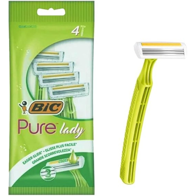 BIC Pure 3 Lady Disposable Razors 3 Blades  | Bic In Lebanon
