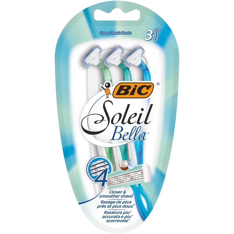 BIC Soleil Bella Women’s Wet Razors (Pack of 3) | Bic In Lebanon