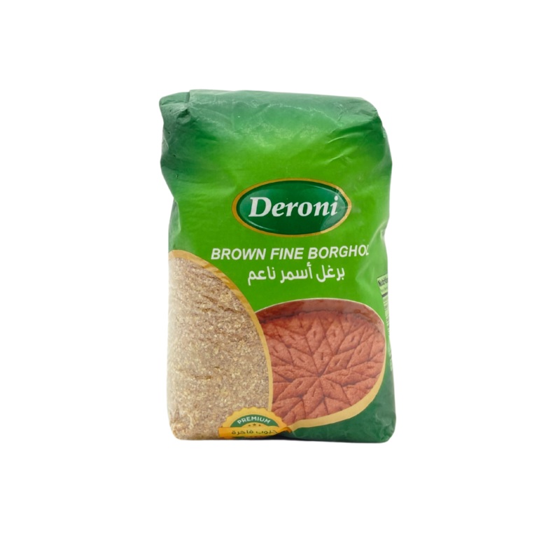 Deroni Brown Fine Borghol 900g | Deroni In Lebanon