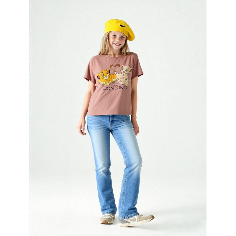 Disney The Lion King Girl’s Pink T-shirt| Disney In Lebanon