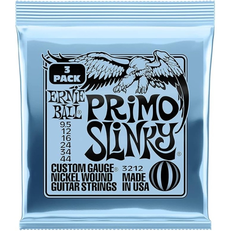 Ernie Ball 3-pack Primo Slinky Nickel Wound Electric Guitar Strings | Ernie Ball In Lebanon