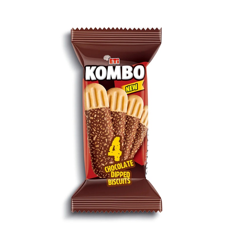 Eti Kombo 4 Chocolate Dipped Biscuits 44.5g | Eti In Lebanon