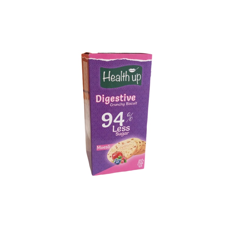 Health Up Digestive Crunchy Muesli Biscuit 180g | Health Up In Lebanon