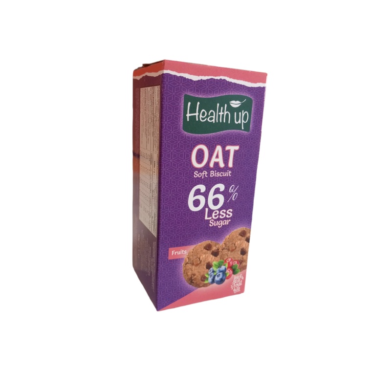 Health Up Oat Soft Biscuit Fruits 90g | Health Up In Lebanon